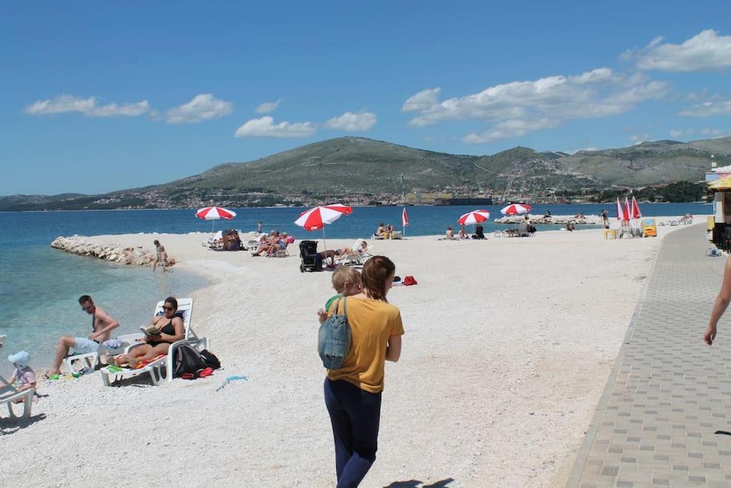 Apartment Mia - Spacious Apartment On 85 M2 With Beautiful Sea View Traù Esterno foto