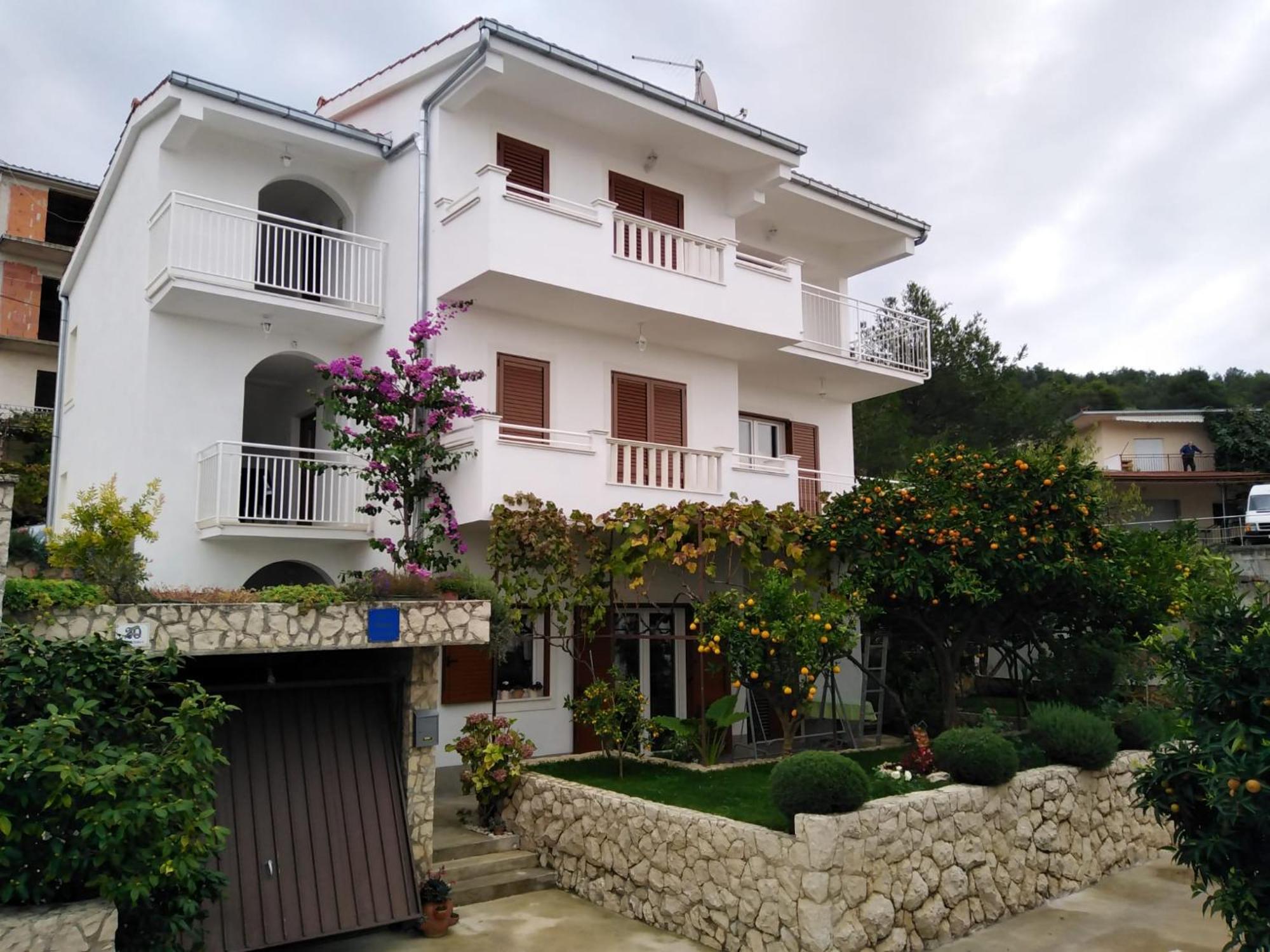 Apartment Mia - Spacious Apartment On 85 M2 With Beautiful Sea View Traù Esterno foto
