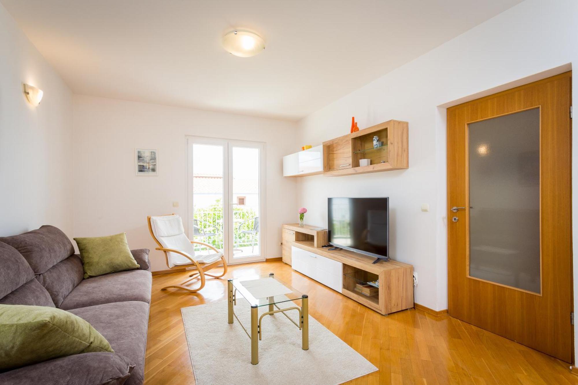 Apartment Mia - Spacious Apartment On 85 M2 With Beautiful Sea View Traù Esterno foto