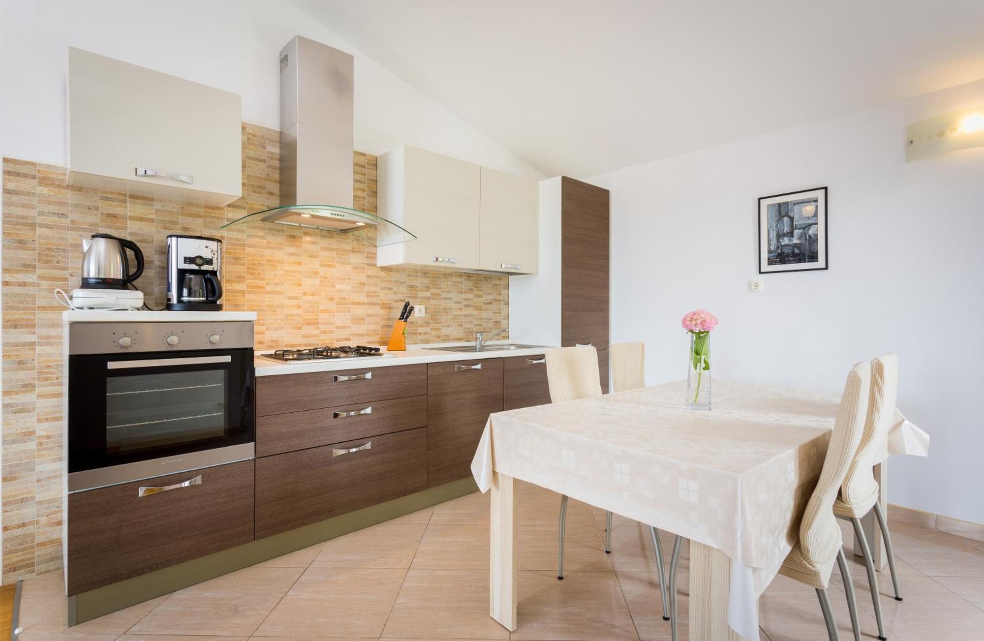 Apartment Mia - Spacious Apartment On 85 M2 With Beautiful Sea View Traù Esterno foto